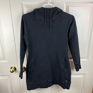 American Giant Tunic Hoodie Black Size Medium